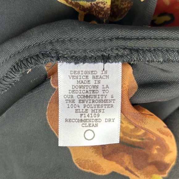 Revolve Flynn Skye Elle Mini Dress in Burnt Rose Crushed Velvet Size Small - Picture 16 of 16